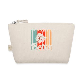 Fighting Fish Aquarist Retro Ornamental Fish Betta Aquarium - Organic Pouch - nature - Front