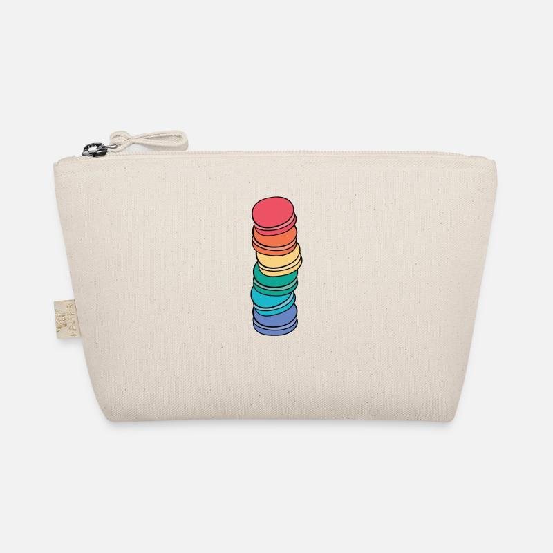 Rainbow Flag Gay Pride LGBTQ Macaron Trousse biologique