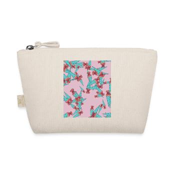 Sac de sucre premier jour d’école - Trousse biologique - nature - Devant