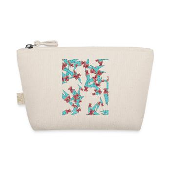 School Bag Enrollment Gift - Organic Pouch - nature - Front
