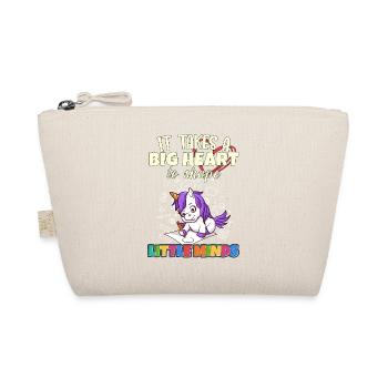 Il faut un grand cœur pour façonner little minds teacher - Trousse biologique - nature - Devant