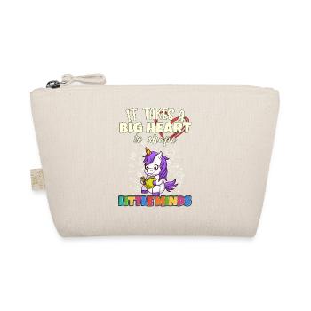 Il faut un grand cœur pour façonner little minds teacher - Trousse biologique - nature - Devant