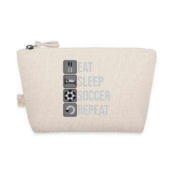 Mangez dormir Soccer Répéter - Trousse biologique - nature - Devant