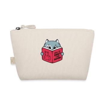How To Annoy Your Human Cat Daddy Cat Mom Funny - Organic Pouch - nature - Front