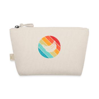 Banana Vegan Lover Retro Veggie Fruit Gift idea - Bio-Täschchen - Natur - Vorne