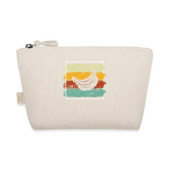 Banana Vegan Lover Retro Veggie Fruit Gift idea - Organic Pouch - nature - Front