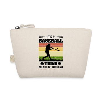 C’est un maillot de baseball - Trousse biologique - nature - Devant