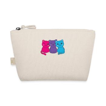 androgynyn Flag Pride LGBTQ mignon groupe de chats - Trousse biologique - nature - Devant
