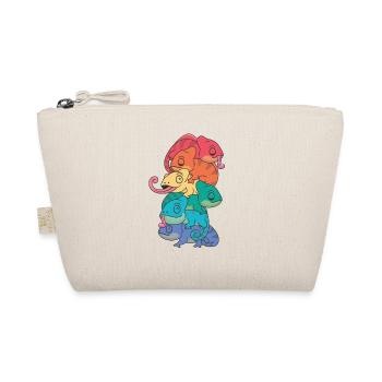 Drapeau arc-en-ciel Gay Pride LGBTQ Chameleon Bunch - Trousse biologique - nature - Devant