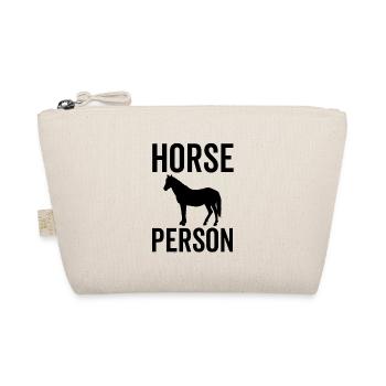 Horse Person - Organic Pouch - nature - Front