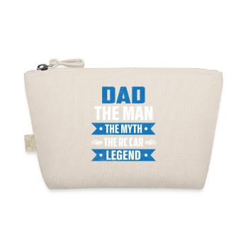 Dad The Man The Myth The RC Car Legend Model Car - Organic Pouch - nature - Front