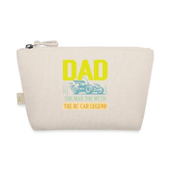 Dad The Man The Myth The RC Car Legend Remote Cont - Organic Pouch - nature - Front