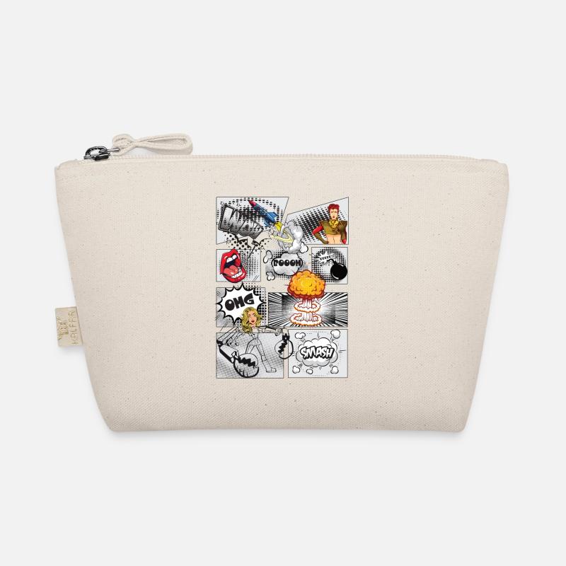 Comic Style Organic Pouch