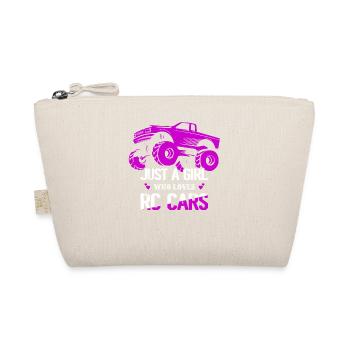 Just A Girl Who Loves RC Cars Remote Control Mode - Organic Pouch - nature - Front