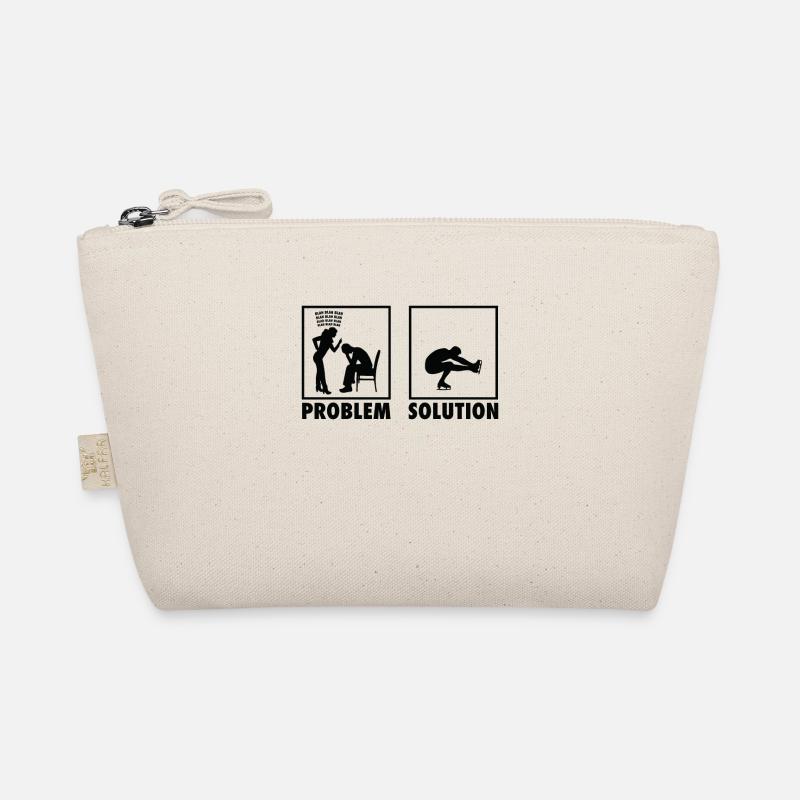 Figure Skating Figure Skaters Statement Problem Bio-Täschchen