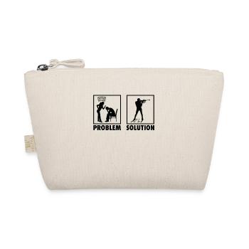 Winter Sports Athletes Statement Problem Solution. - Organic Pouch - nature - Front