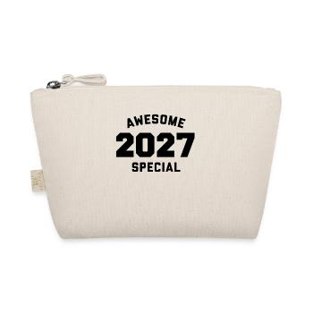 Funny Birthday Awesome Special 2027 - Organic Pouch - nature - Front