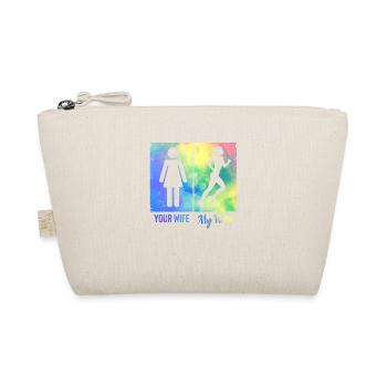 Fun Running Lovers Jogging Lovers Runners - Organic Pouch - nature - Front