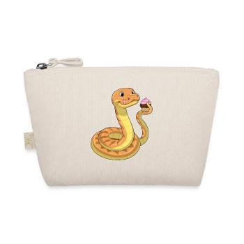 Snake Muffin - Organic Pouch - nature - Front