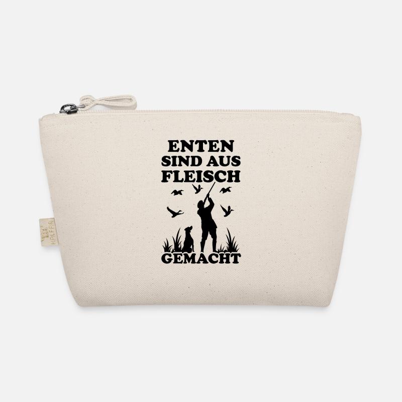Jäger Vogeljäger Wild-Gänse Enten-Jagd Entenjäger Bio-Täschchen