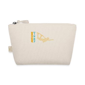 Awesome since 1987. Wakeboard Lifestyle - Bio-Täschchen - Natur - Vorne