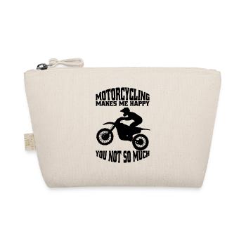 Motocross Motocycliste Cyclomoteur Cadeau Moto - Trousse biologique - nature - Devant