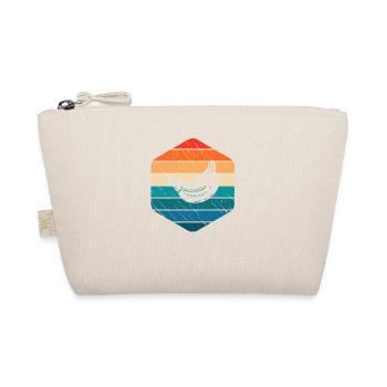 Banana Vegan Lover Retro Veggie Fruit Gift idea - Bio-Täschchen - Natur - Vorne