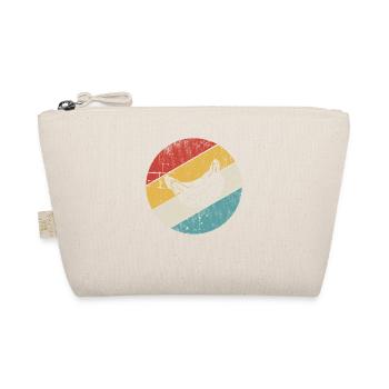 Banana Vegan Lover Retro Veggie Fruit Gift idea - Bio-Täschchen - Natur - Vorne