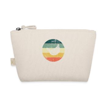 Banana Vegan Lover Retro Veggie Fruit Gift idea - Bio-Täschchen - Natur - Vorne
