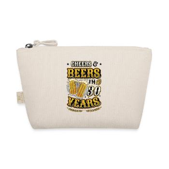 Cheers and beer I'm 30 years old - Organic Pouch - nature - Front