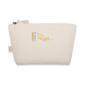 Awesome since 1991. Wakeboard Lifestyle - Organic Pouch - nature - Front