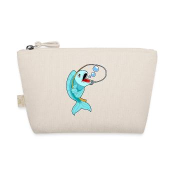 Fish Angler Fishing Rod Fishing - Organic Pouch - nature - Front