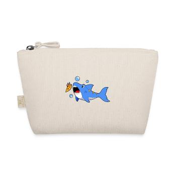 Shark Angler Fishing Hook Fishing - Organic Pouch - nature - Front