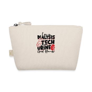I'm a dialysis tech and urine good hands - - Organic Pouch - nature - Front