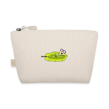 Frog Glasses - Organic Pouch - nature - Front