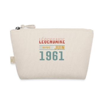 Légendaire Depuis Juin 1961 Anniversaire Cadeau - Trousse biologique - nature - Devant