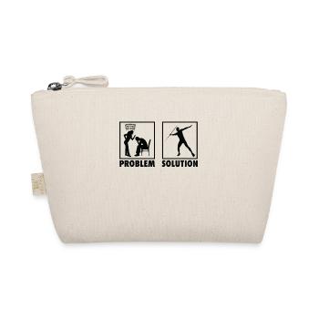 Athletics Athletes Statement Problem Solution. - Organic Pouch - nature - Front