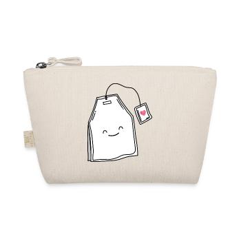 Sourire amateur de thé - Trousse biologique - nature - Devant