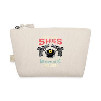 Aller mes chaussures cadeau d’agent de la paix - Trousse biologique - nature - Devant