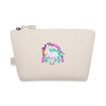 licorne étincelante avec arc-en-ciel - Trousse biologique - nature - Devant