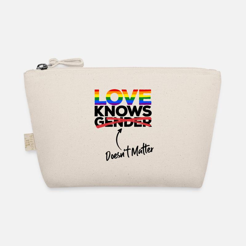 Love Knows Gender Doesn't Matter Lgbtq Diversity R Bio-Täschchen