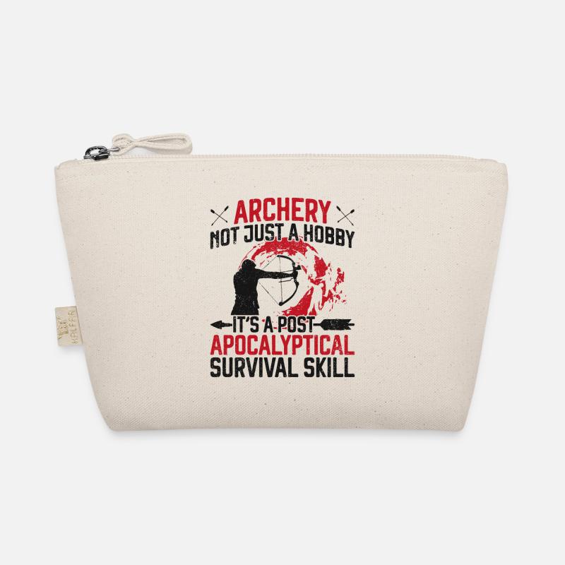 Archery Bow Archer Vintage Archery Organic Pouch