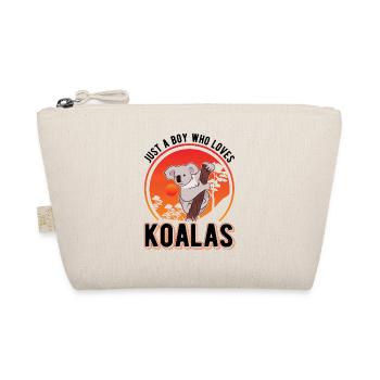Koala Young Koala Bear - Organic Pouch - nature - Front
