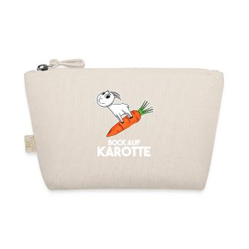 Karotte Ziege Ziegenbock - Bio-Täschchen - Natur - Vorne