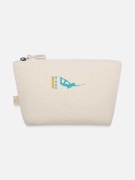 Awesome since 1966. Wakeboard Lifestyle - Bio-Täschchen - Natur - Vorne