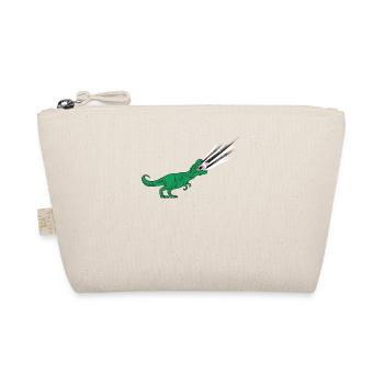 Drapeau des alliés trans LGBTQ - Dinosaures - Trousse biologique - nature - Devant