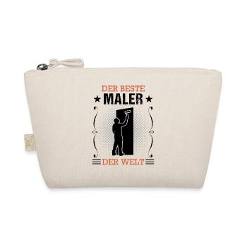 Maler Beruf Ausbildung Lackierer Geschenk - Bio-Täschchen - Natur - Vorne