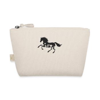 Chevaux Fille Cavalier Chevaux - Trousse biologique - nature - Devant