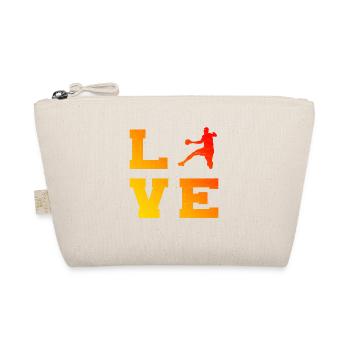 Handball Games Men Handball Handball Players - Organic Pouch - nature - Front