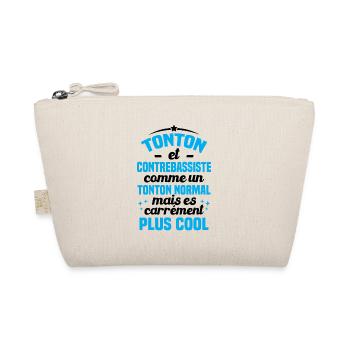 Tonton et Contrebassiste comme un tonton normal - Trousse biologique - nature - Devant